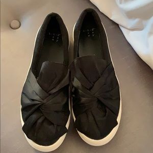 A New Day Black Slip On shoes 8